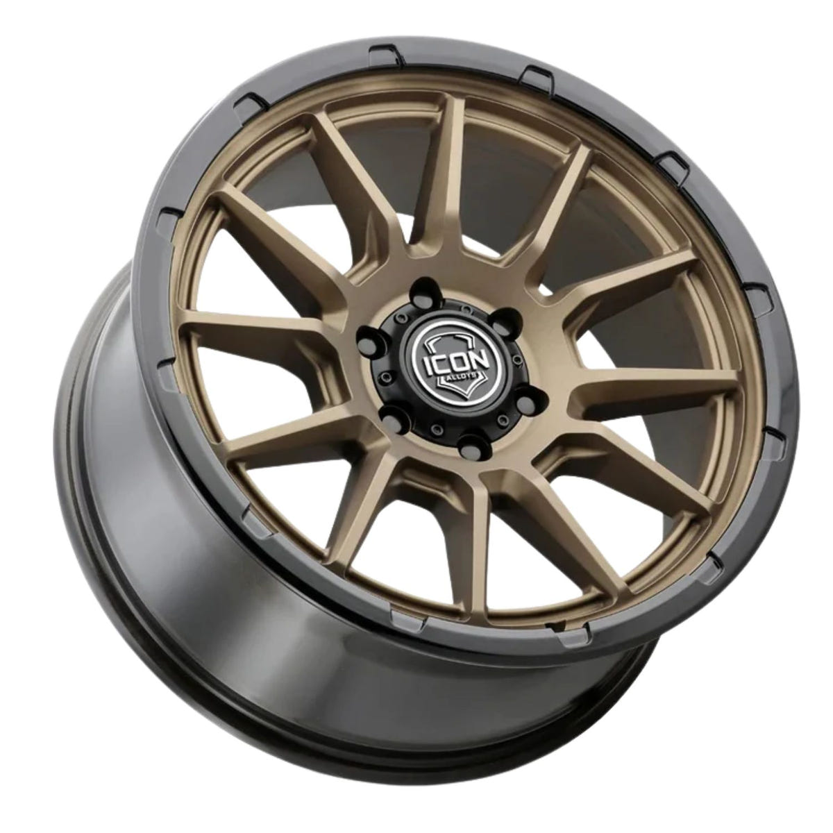 ICON Alloys Cajon 20x9 wheel for Ford F-150 trucks with +16mm offset and aluminum construction