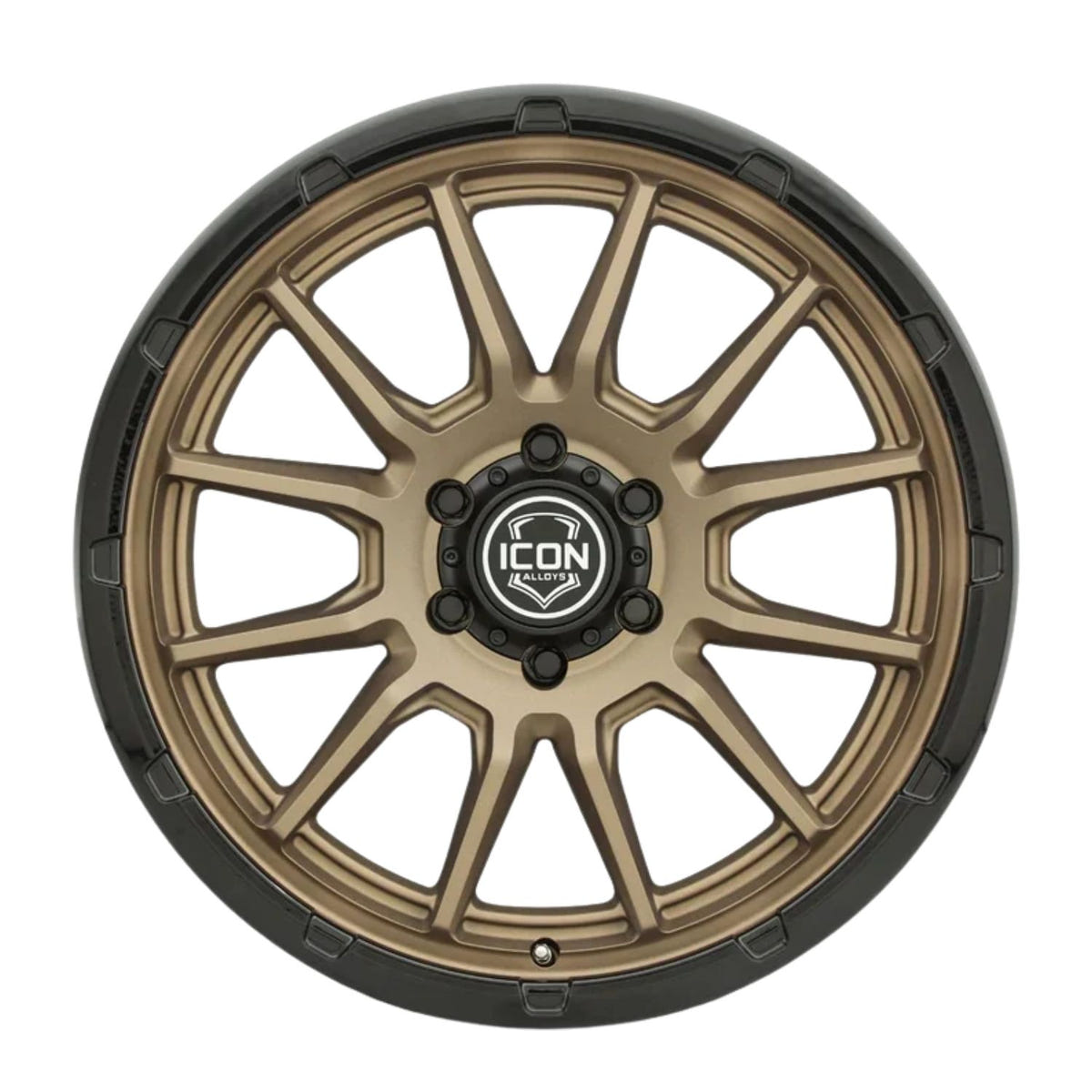 ICON Alloys Cajon multi-spoke wheel for Ford F-150 with 20x9 dimensions and an 87.1mm center bore