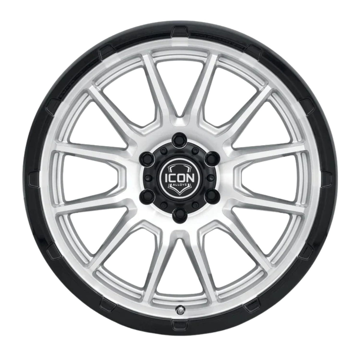 ICON Alloys Cajon 20x9 multi-spoke truck wheel with an 87.1mm center bore and +16mm wheel offset