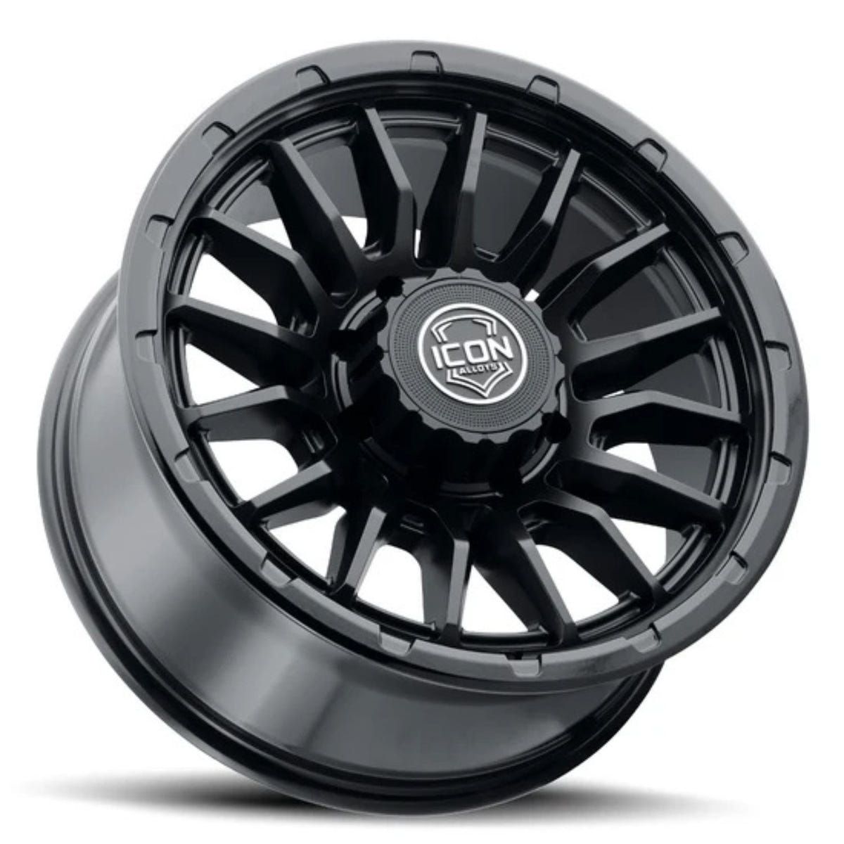 ICON Alloys Cajon 20x9 Double Black Wheel for Ford F-250 Super Duty 1999-2025
