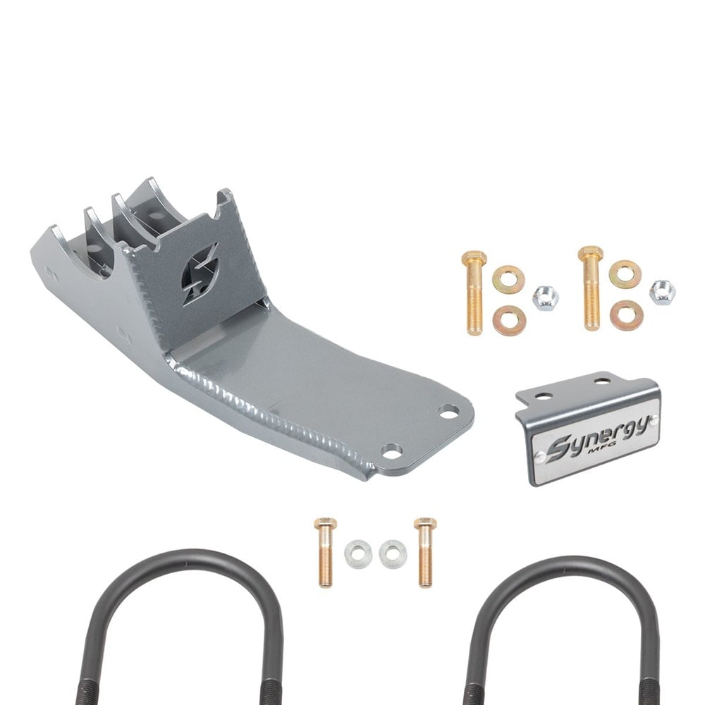 Synergy Manufacturing Dual Steering Stabilizer Bracket for 05-25 Ford Superduty F-250 and F350