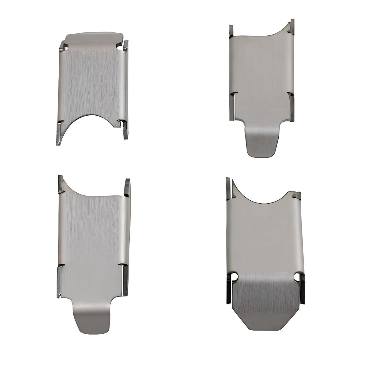 Synergy front axle truss, inner C gussets, and control arm skid plates for Jeep Dana 44