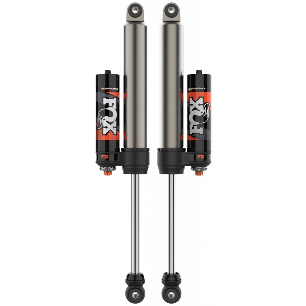 Fox 2.5 Performance Elite Series Piggyback Rear Shock 4 6" Lift (Pair) 14 24 Ram 2500 / 3500