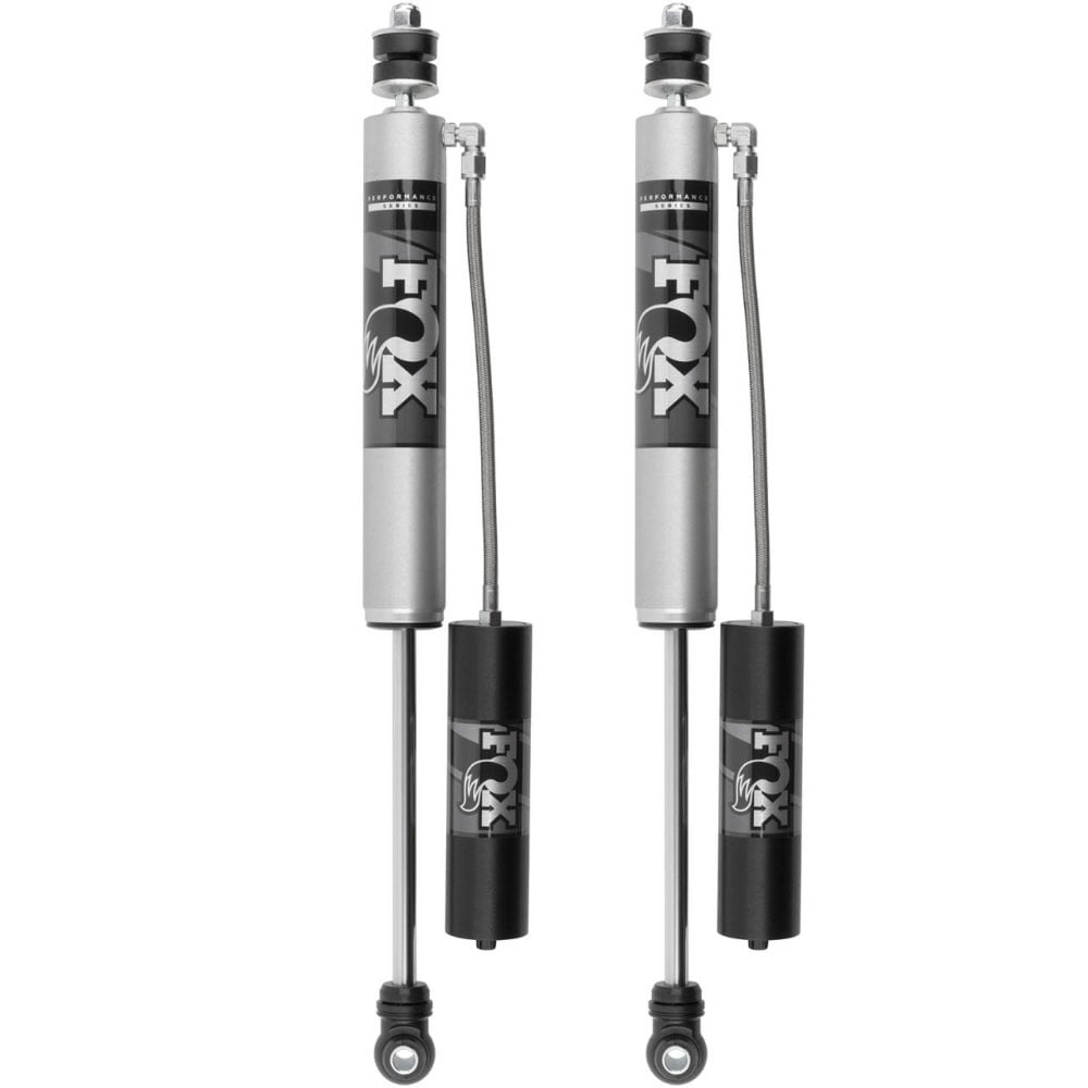Fox 2.0 Performance Series Remote Reservoir 2-3.5" Lift Rear Shock Pair for 14-24 Ram 2500