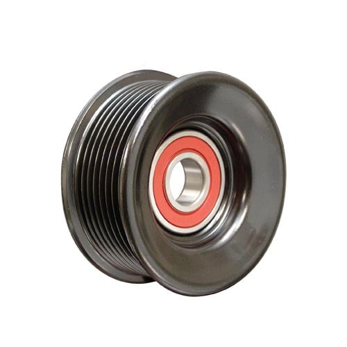 Dayco Drive Belt Tensioner Pulley which is Grooved made for 99-03 Ford F-250 and F-350 7.3L Powerstroke