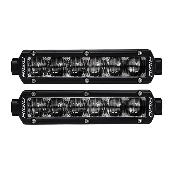 Rigid Industries SR-Series Pro DOT and SAE 6" Fog Light Pair - Selective Yellow