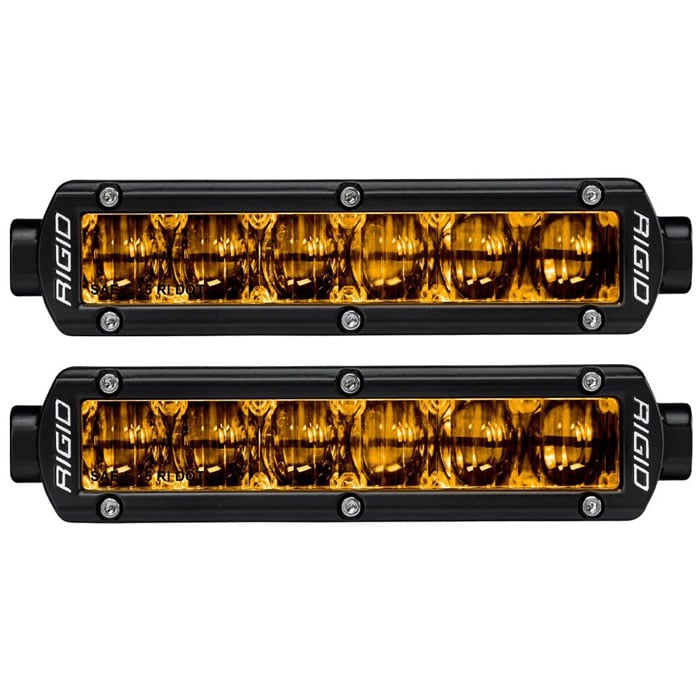 Rigid Industries SR-Series DOT and SAE 6" Fog Light Pair - White