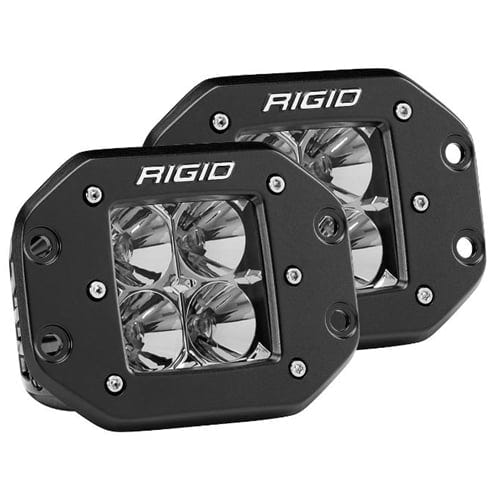 Rigid Industries D-Series PRO Flush Mount size 4 LED Compact Light