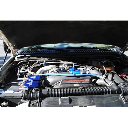 Sinister Diesel External Oil Filter System 03 07 6.0L Ford Powerstroke