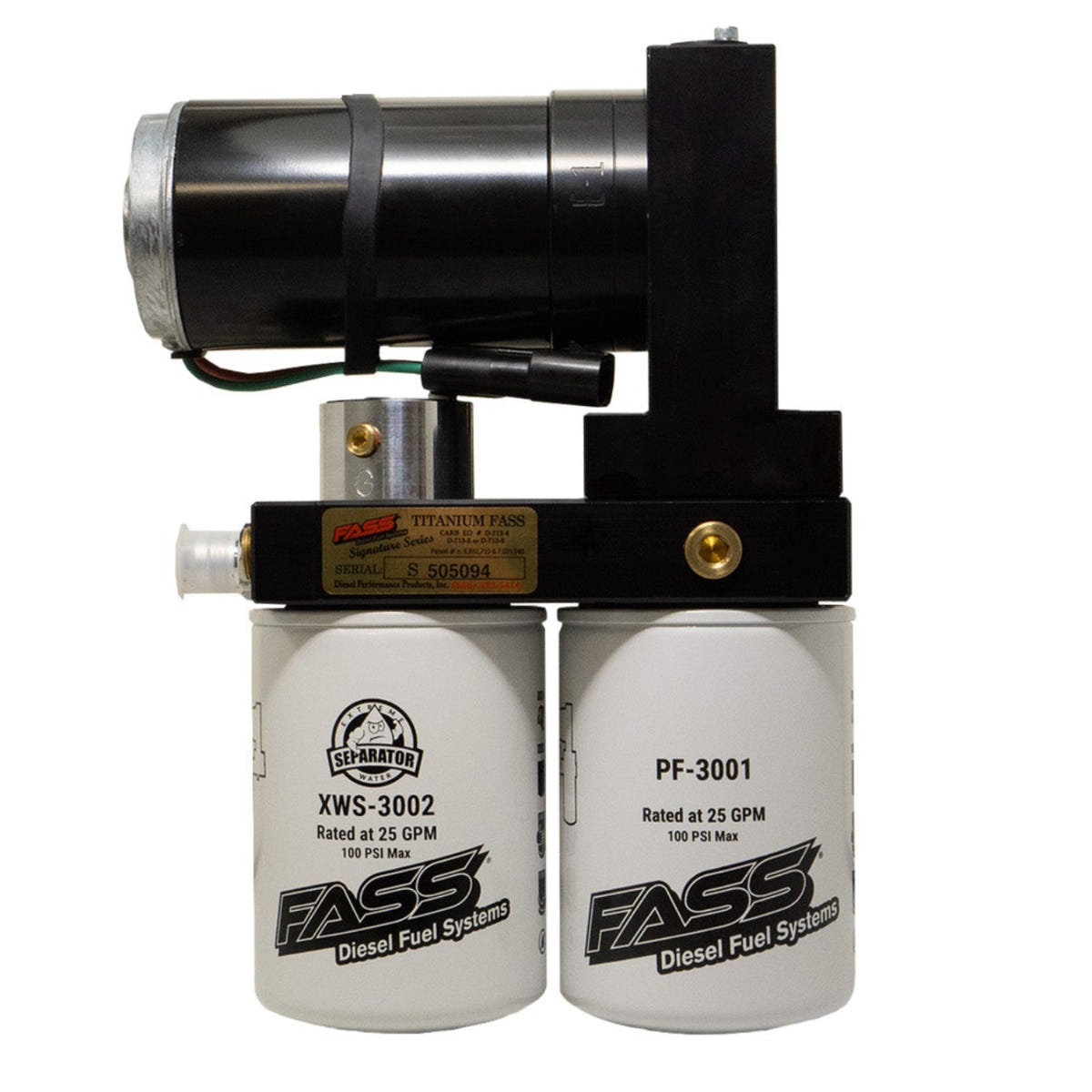 FASS Titanium Signature Series Fuel Lift Pump 17 22 Ford 6.7L Powerstroke