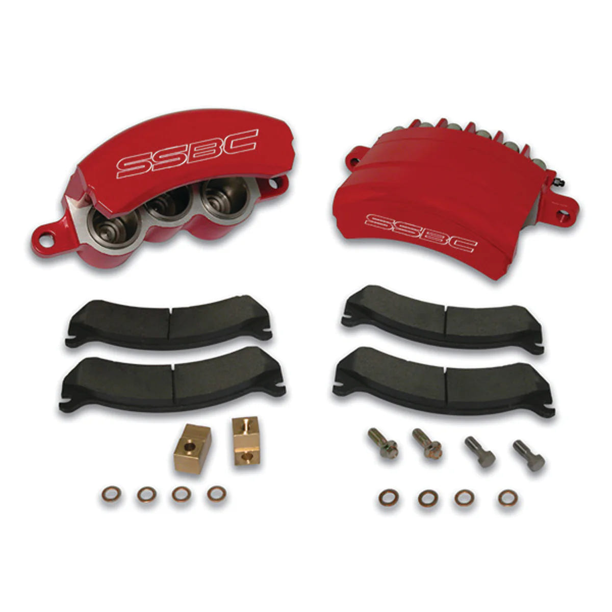 SSBC-USA Tri-Power Direct Fit Rear Caliper Upgrade Kit 1999-06 GM 2500 and 3500