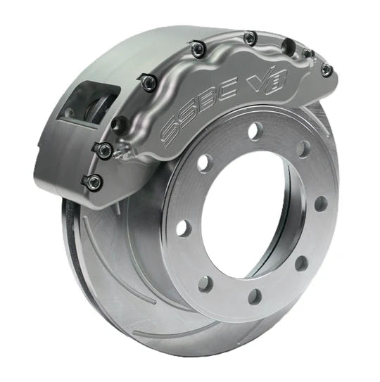 SSBC-USA V8 Barbarian Direct Fit Front Caliper Upgrade Kit for 99-04 Ford F-250 and F-350