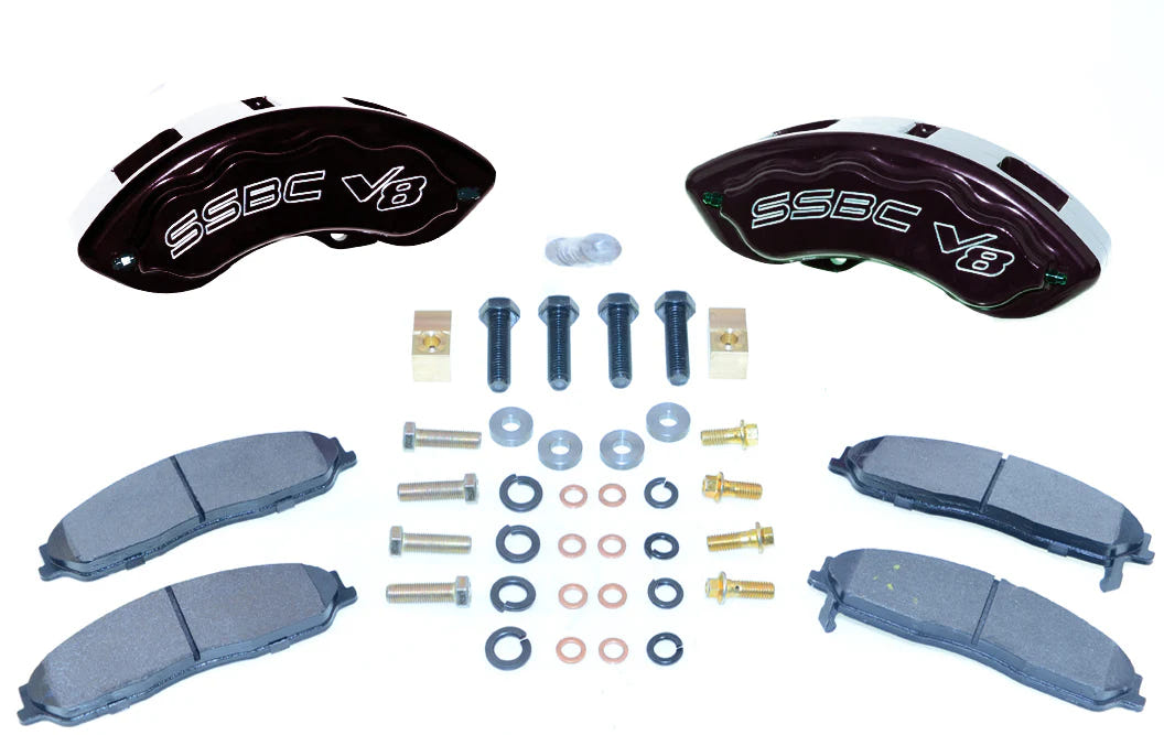 SSBC-USA V8 Barbarian Direct Fit Rear Caliper Upgrade Kit for 99-05 Ford F-250 and F-350