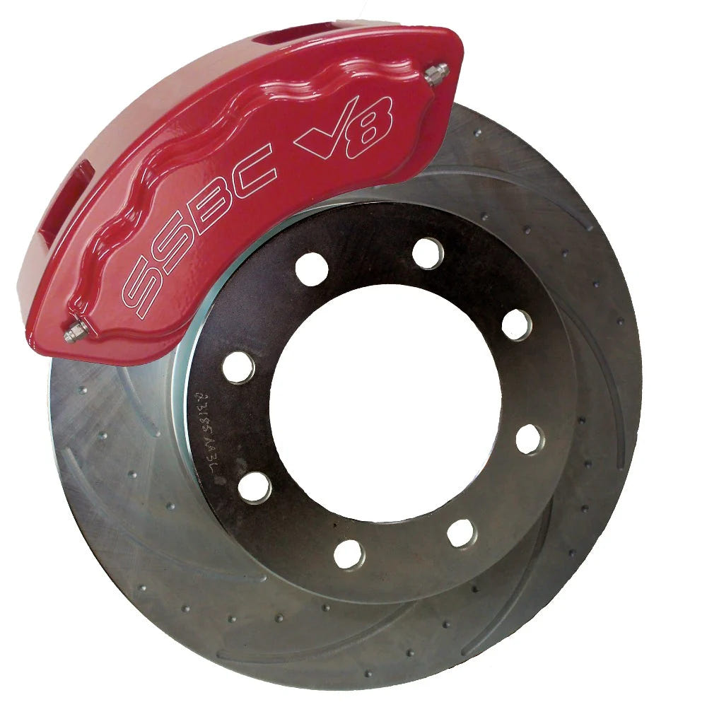 SSBC-USA V8 Barbarian Direct Fit Rear Caliper Upgrade Kit for 99-05 Ford F-250 and F-350