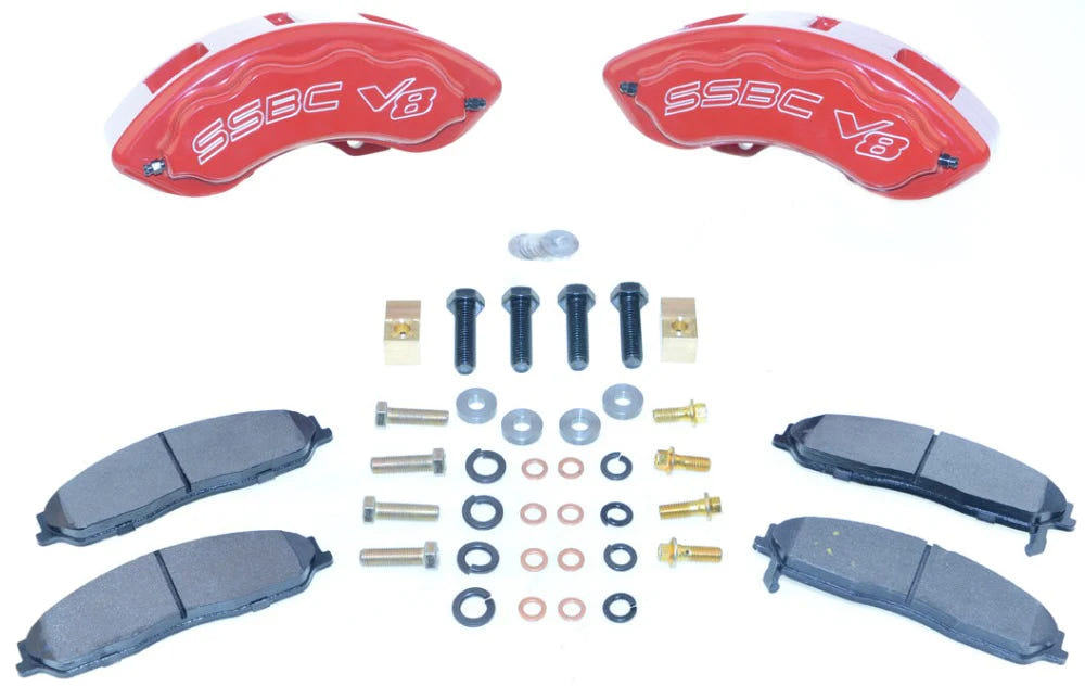 SSBC-USA V8 Barbarian Direct Fit Rear Caliper Upgrade Kit for 99-05 Ford F-250 and F-350