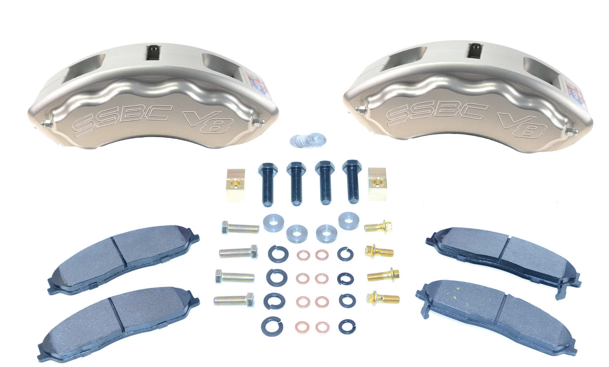 SSBC-USA V8 Barbarian Direct Fit Rear Caliper Upgrade Kit for 99-05 Ford F-250 and F-350