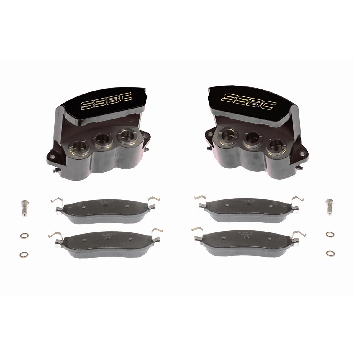 SSBC-USA Tri-Power Direct Fit Rear Caliper Upgrade Kit for 05-07 Ford F-250 and F-350 with SRW