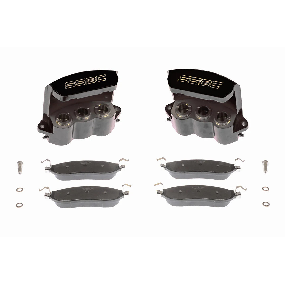 SSBC-USA Tri-Power Direct Fit Rear Caliper Upgrade Kit for 08-12 Ford F-250 and F-350 with SRW