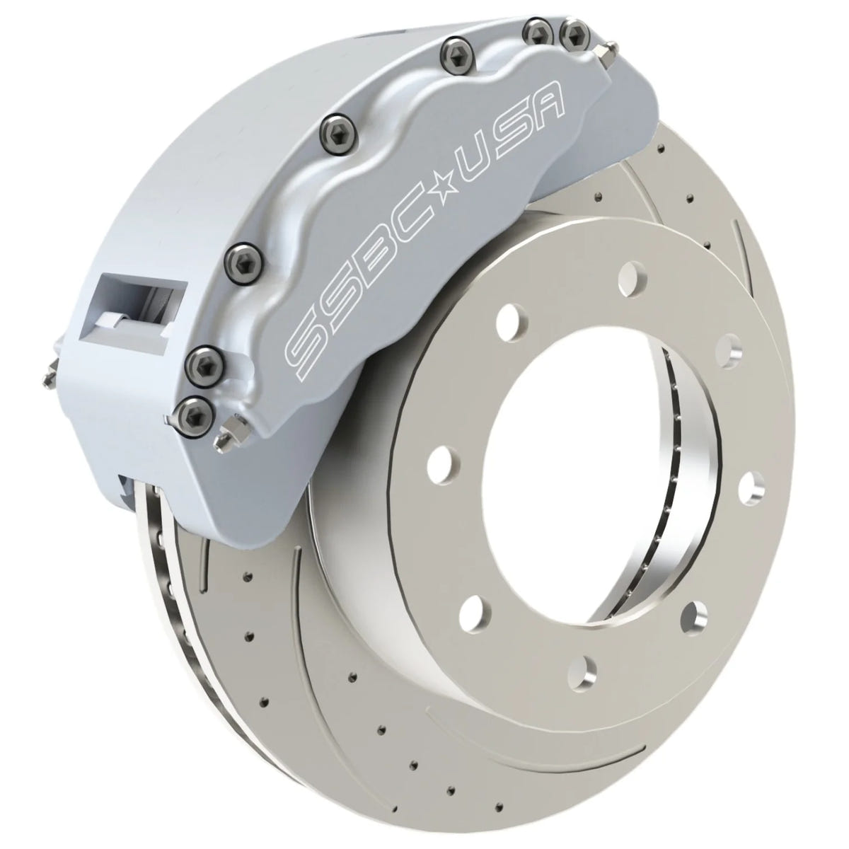 SSBC-USA B8-Barbarian Direct Fit Rear Caliper Disc Brake Upgrade Kit for 05-12 Ford F-250 and F-350