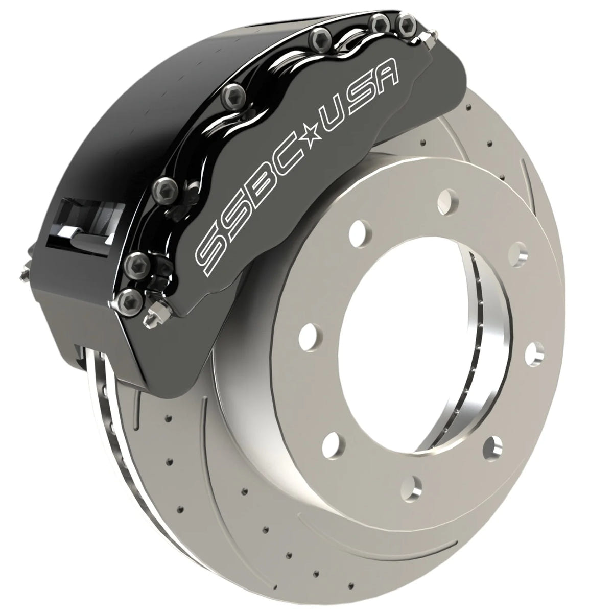 SSBC-USA B8-Barbarian Direct Fit Rear Caliper Disc Brake Upgrade Kit for 05-12 Ford F-250 and F-350