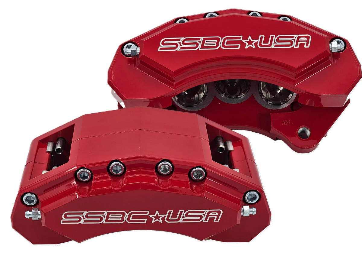 SSBC-USA M6-Moab Direct Fit Front Caliper Upgrade Kit for 20-23 Jeep 3.0L EcoDiesel JL and JT