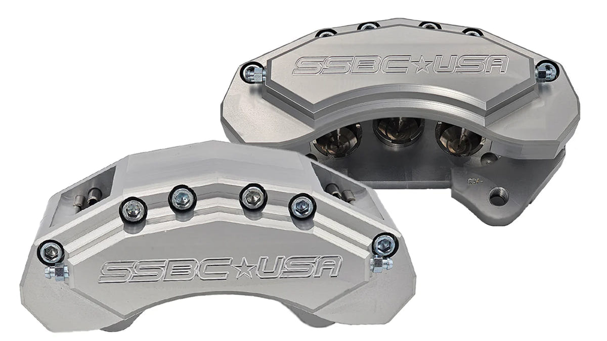 SSBC-USA M6-Moab Direct Fit Front Caliper Upgrade Kit for 20-23 Jeep 3.0L EcoDiesel JL and JT