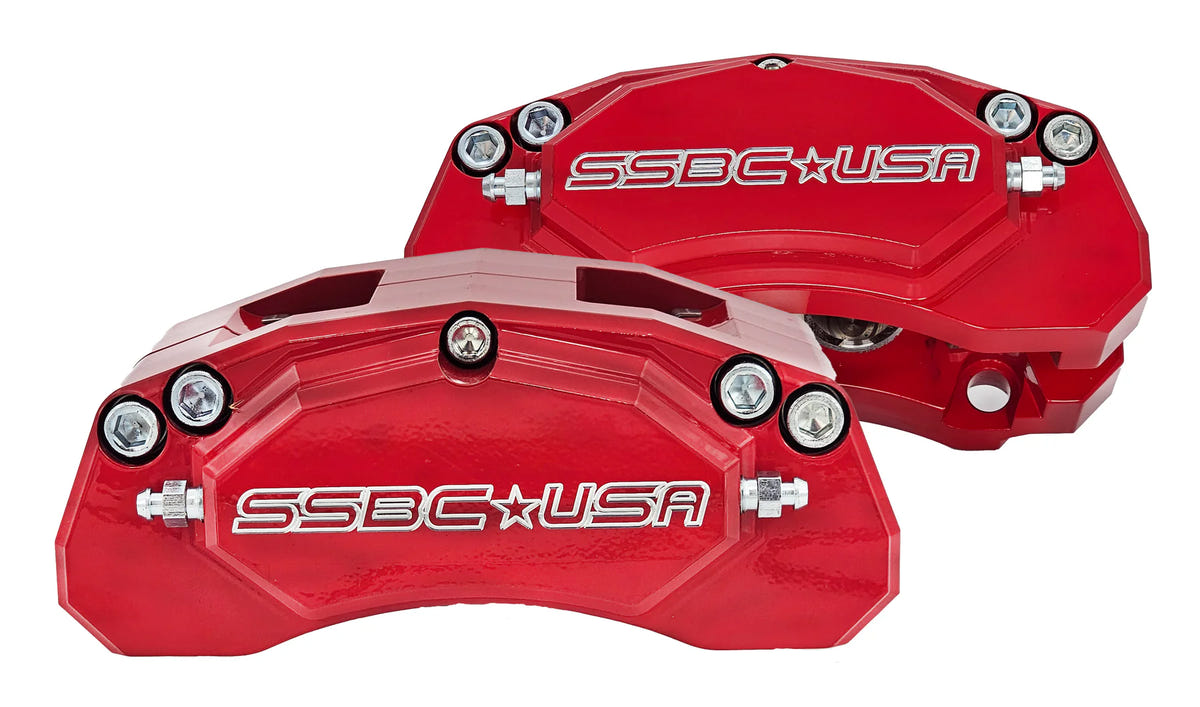 SSBC-USA M6-Moab Direct Fit Rear Caliper Upgrade Kit for 20-23 Jeep 3.0L EcoDiesel JT