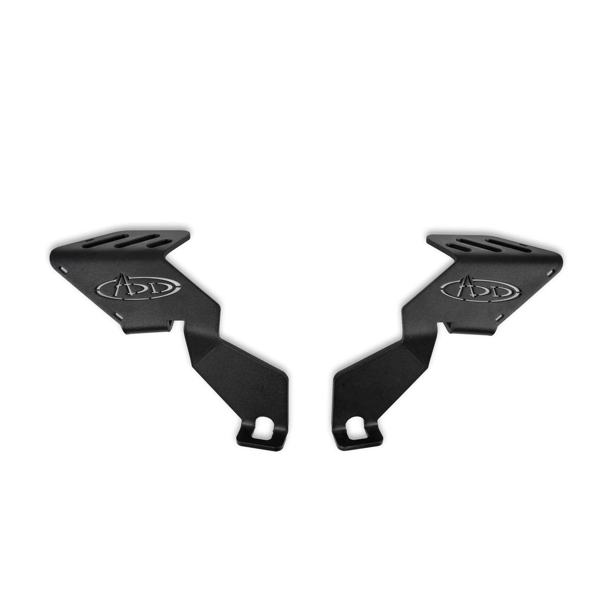 Addictive Desert Designs Ditch Light Brackets 18-20 Ford 3.0L EcoDiesel