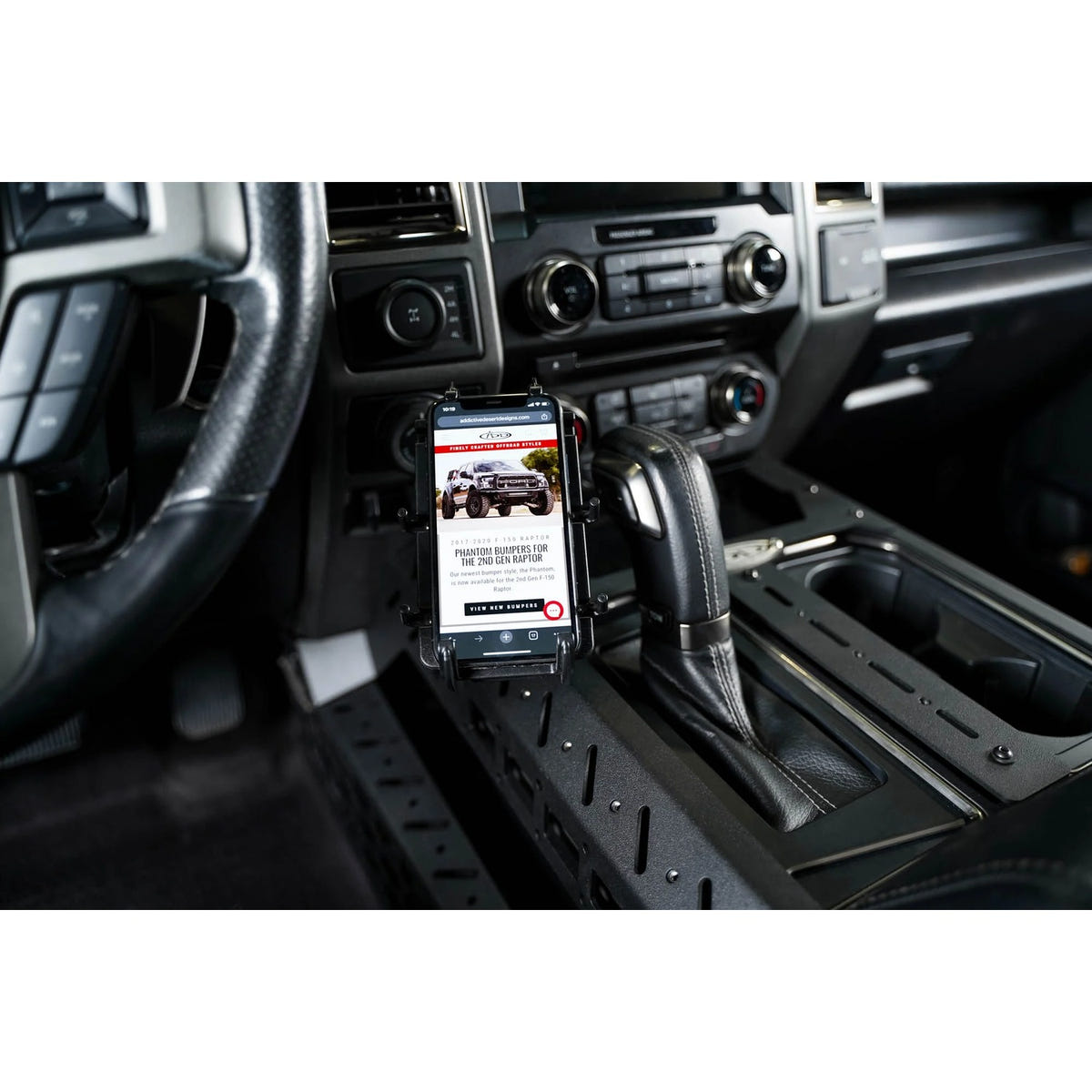 Addictive Desert Designs Center Console Molle Panels 17-22 Ford 3.0L / 6.7L Super Duty