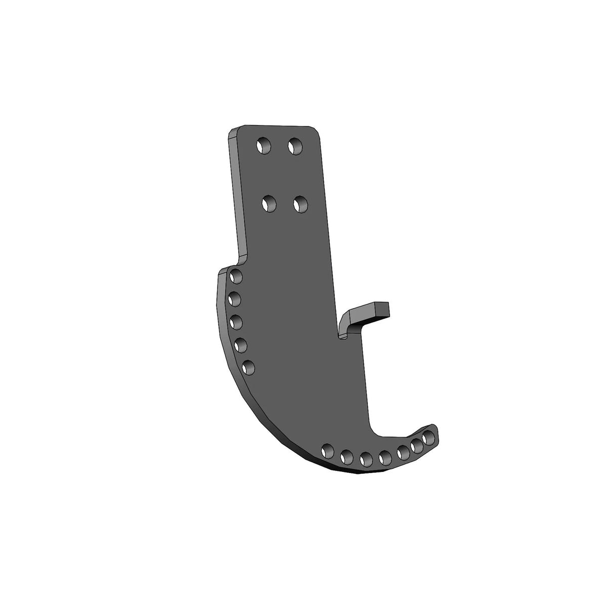 Addictive Desert Designs Shutter Motor Bracket 20-26 GM 6.6L Duramax