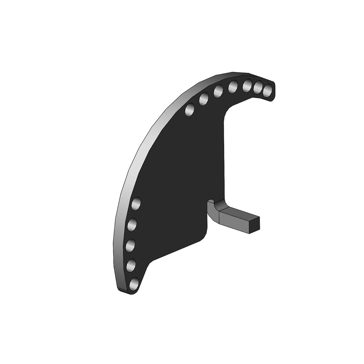 Addictive Desert Designs Shutter Motor Bracket 20-26 GM 6.6L Duramax