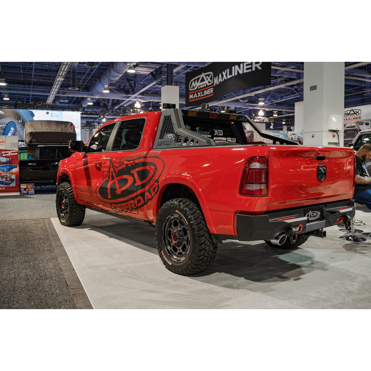 Addictive Desert Designs HoneyBadger Chase Rack 18-21 Ford 3.0L Super Duty / 20-23 Ram 3.0L EcoDiesel
