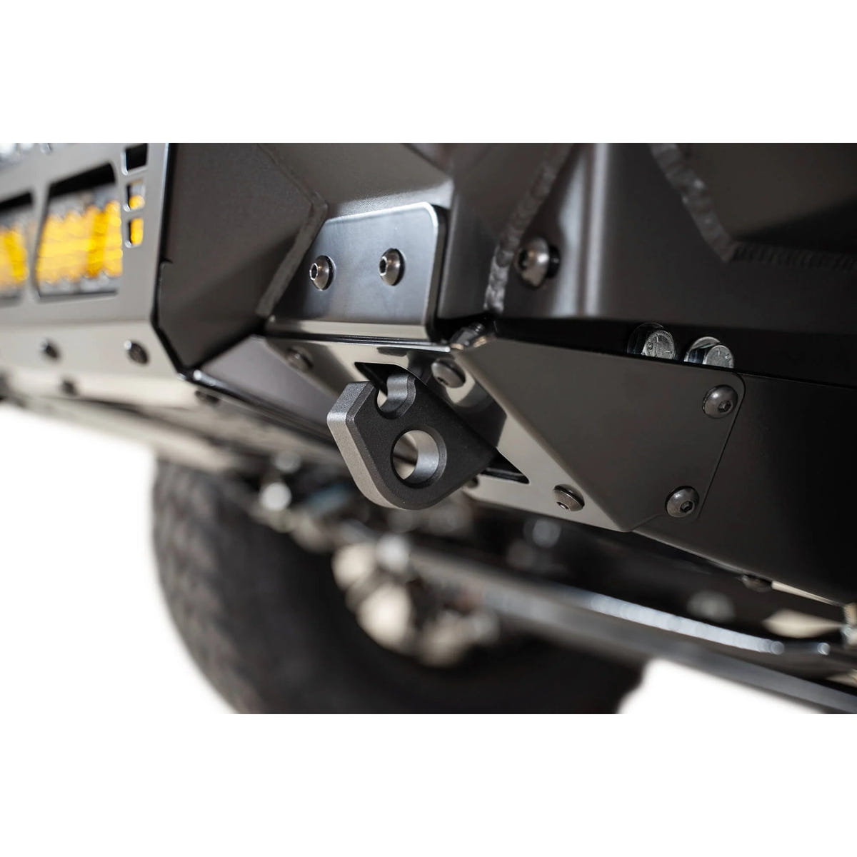 Addictive Desert Designs Bomber Front Bumper With Dual 20-Inch Light Mounts 17-22 Ford 6.7L Super Duty