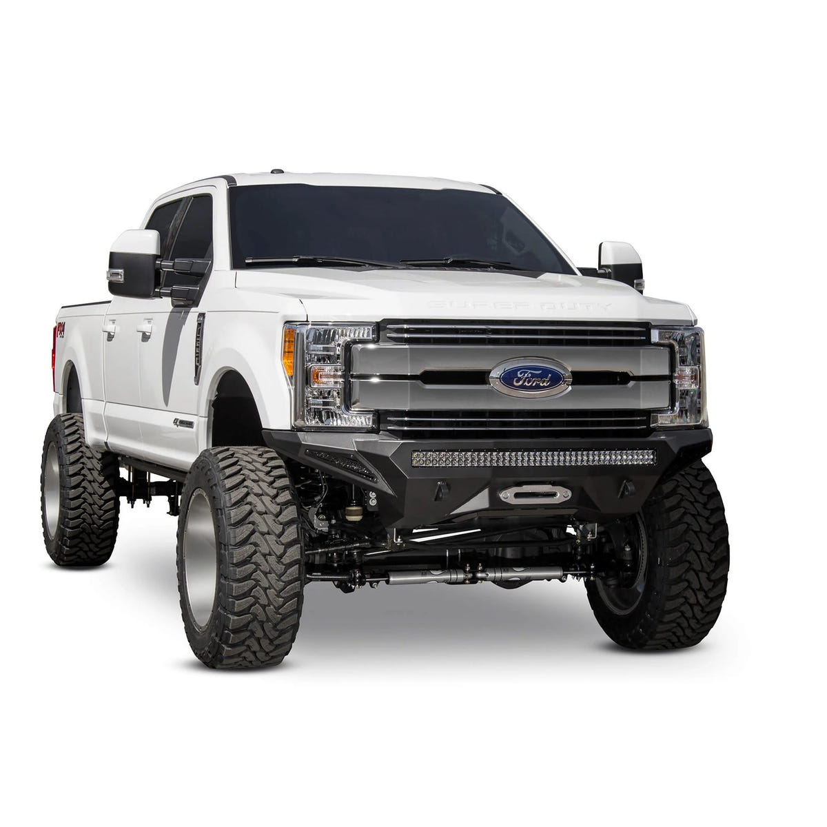 Addictive Desert Designs Stealth Fighter Winch Front Bumper 17-22 Ford 6.7L Super Duty