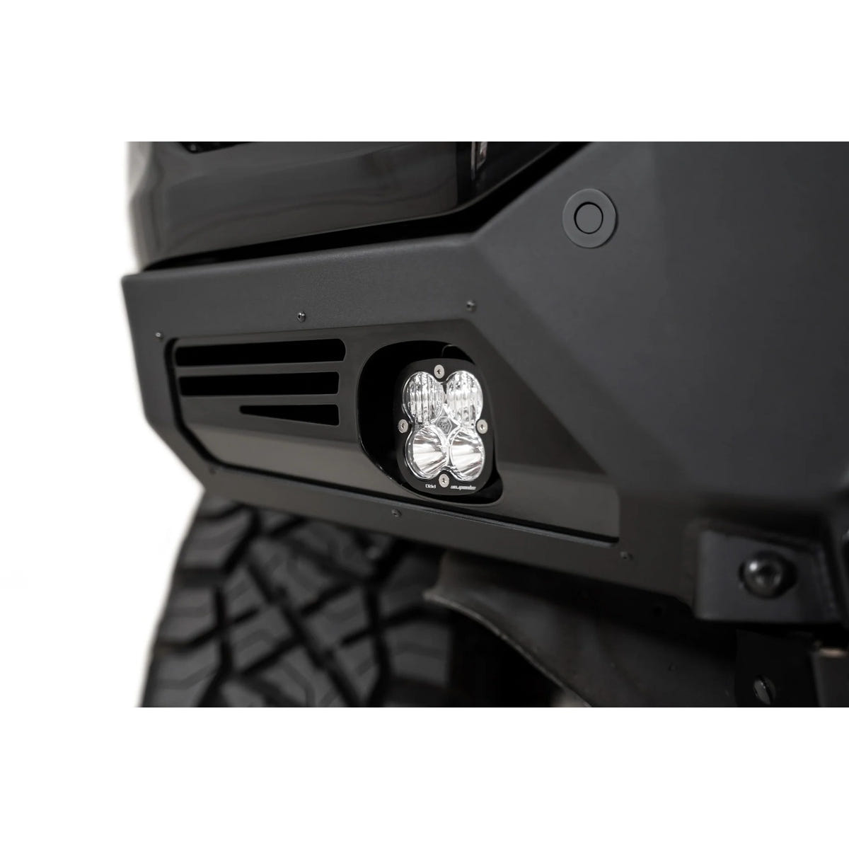 Addictive Desert Designs Bomber Front Bumper With 20-Inch Light Mounts 20-23 Chevy 6.6L Duramax