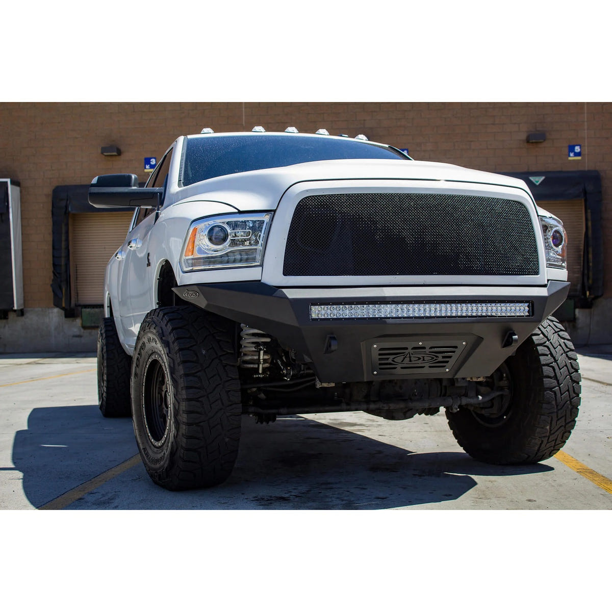 Addictive Desert Designs Stealth Fighter Front Bumper 10-18 Ram 6.7L Cummins
