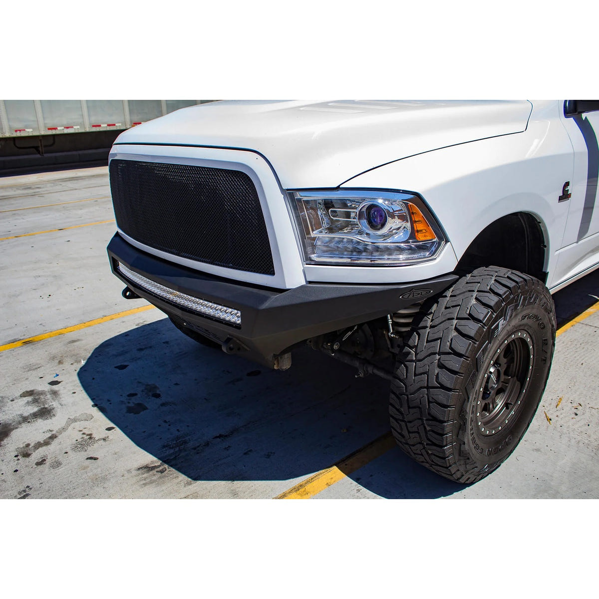 Addictive Desert Designs Stealth Fighter Front Bumper 10-18 Ram 6.7L Cummins