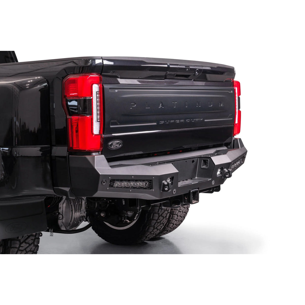 Addictive Desert Designs HoneyBadger Rear Bumper 23-26 Ford 6.7L Super Duty