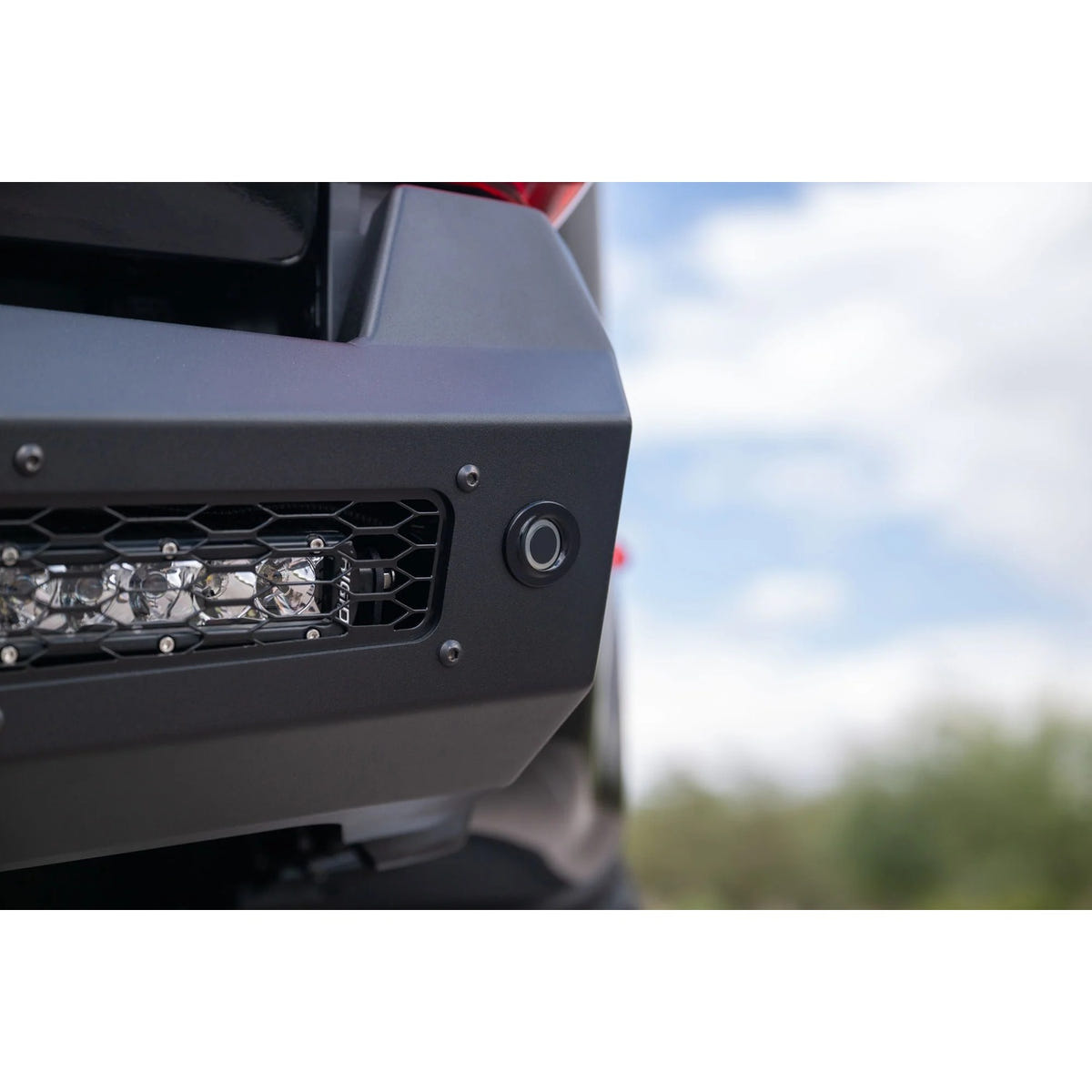 Addictive Desert Designs HoneyBadger Rear Bumper 23-26 Ford 6.7L Super Duty