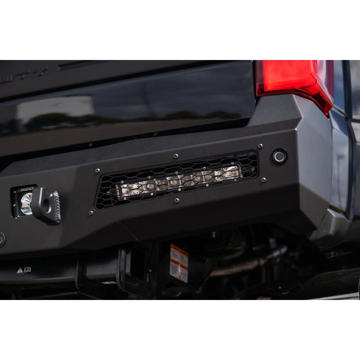 Addictive Desert Designs HoneyBadger Rear Bumper 23-26 Ford 6.7L Super Duty