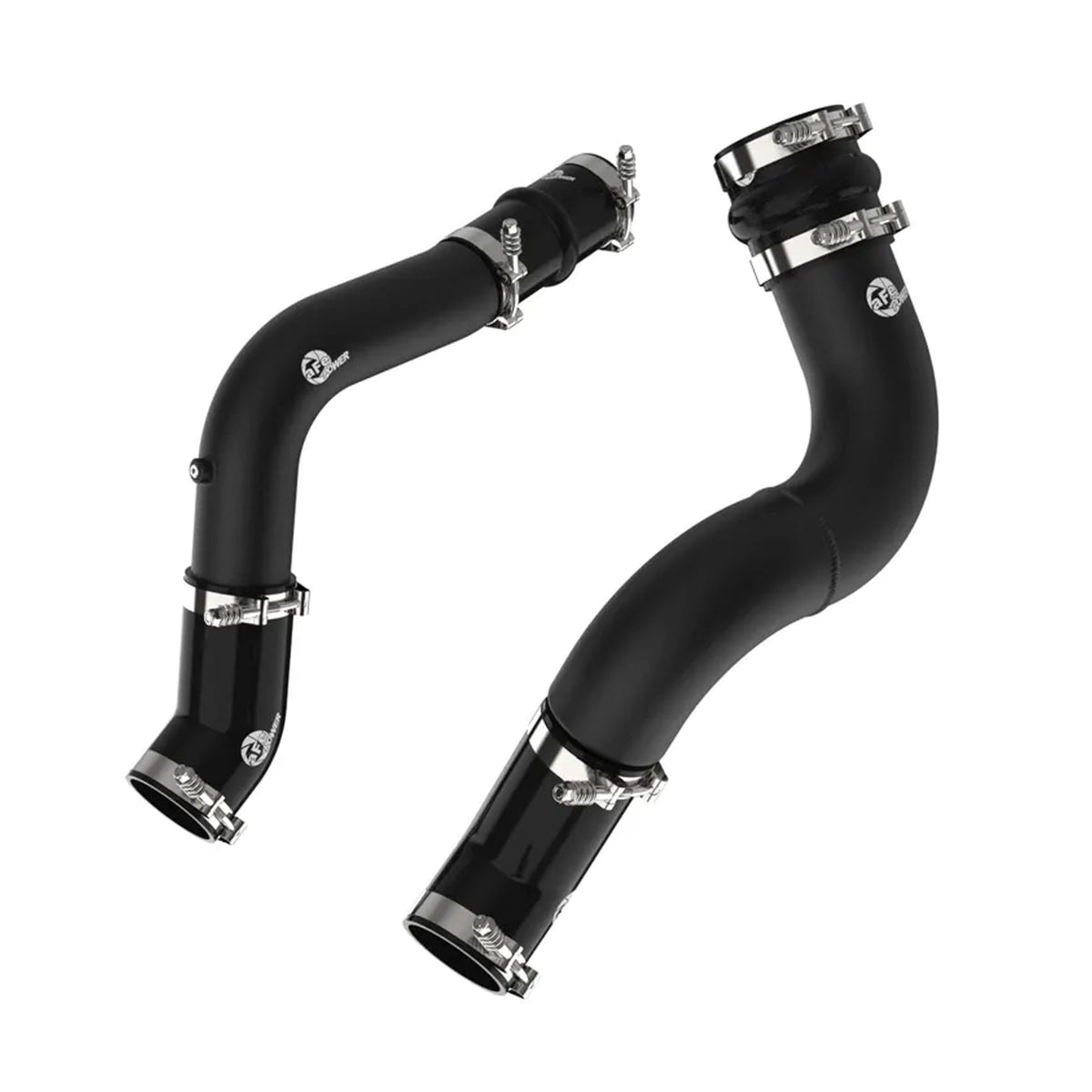 AFE BladeRunner Aluminum Charge Pipes for 19-23 Ram 2500 and 3500 6.7L Cummins