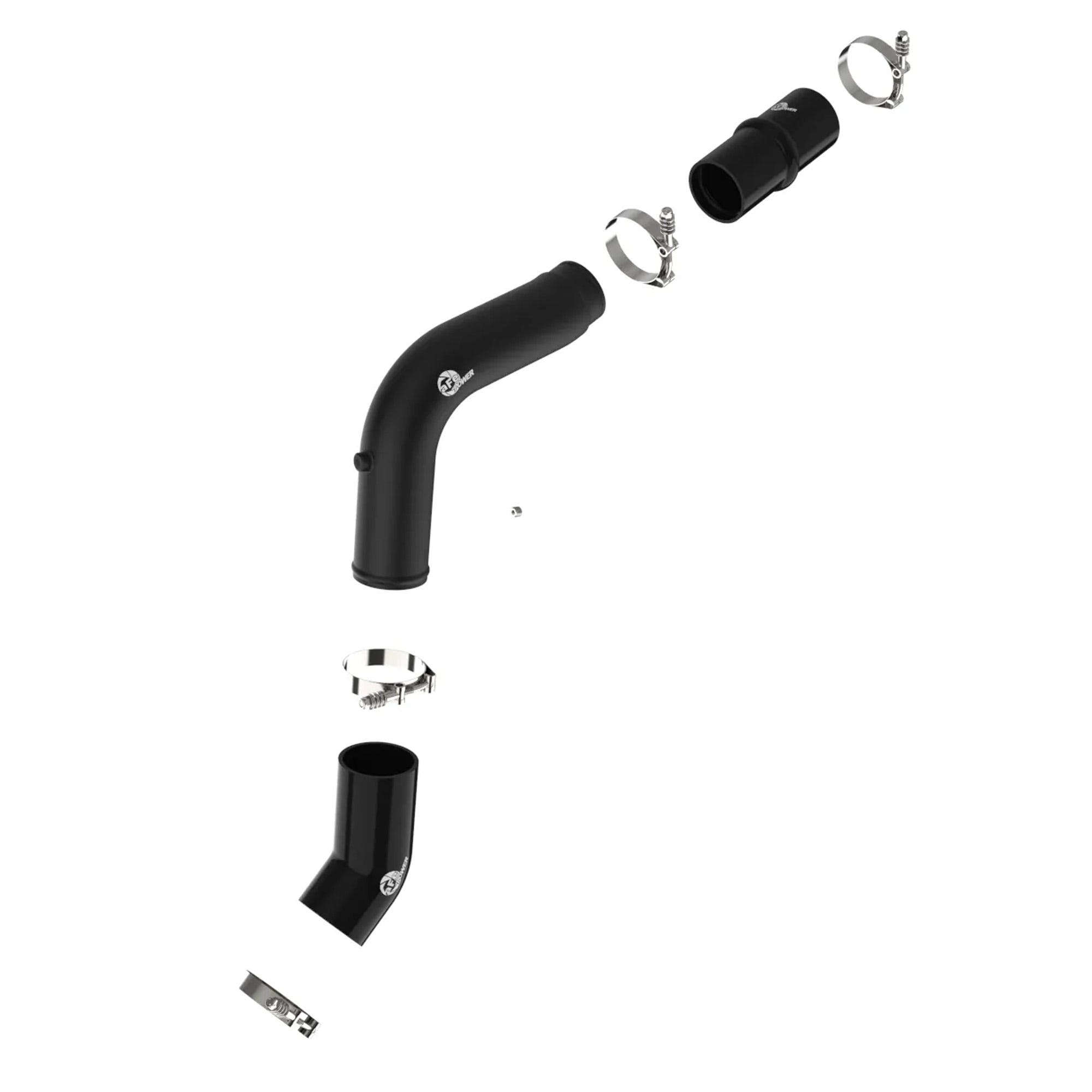AFE BladeRunner Aluminum Charge Pipes for 19-23 Ram 2500 and 3500 6.7L Cummins