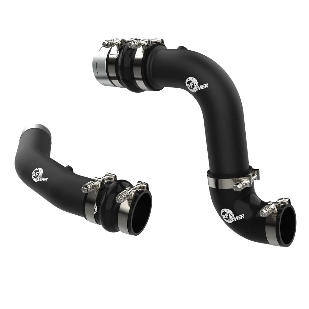 AFE BladeRunner 3" Aluminum Hot and Cold Charge Pipe Kit 23 25 Ford 6.7L Powerstroke