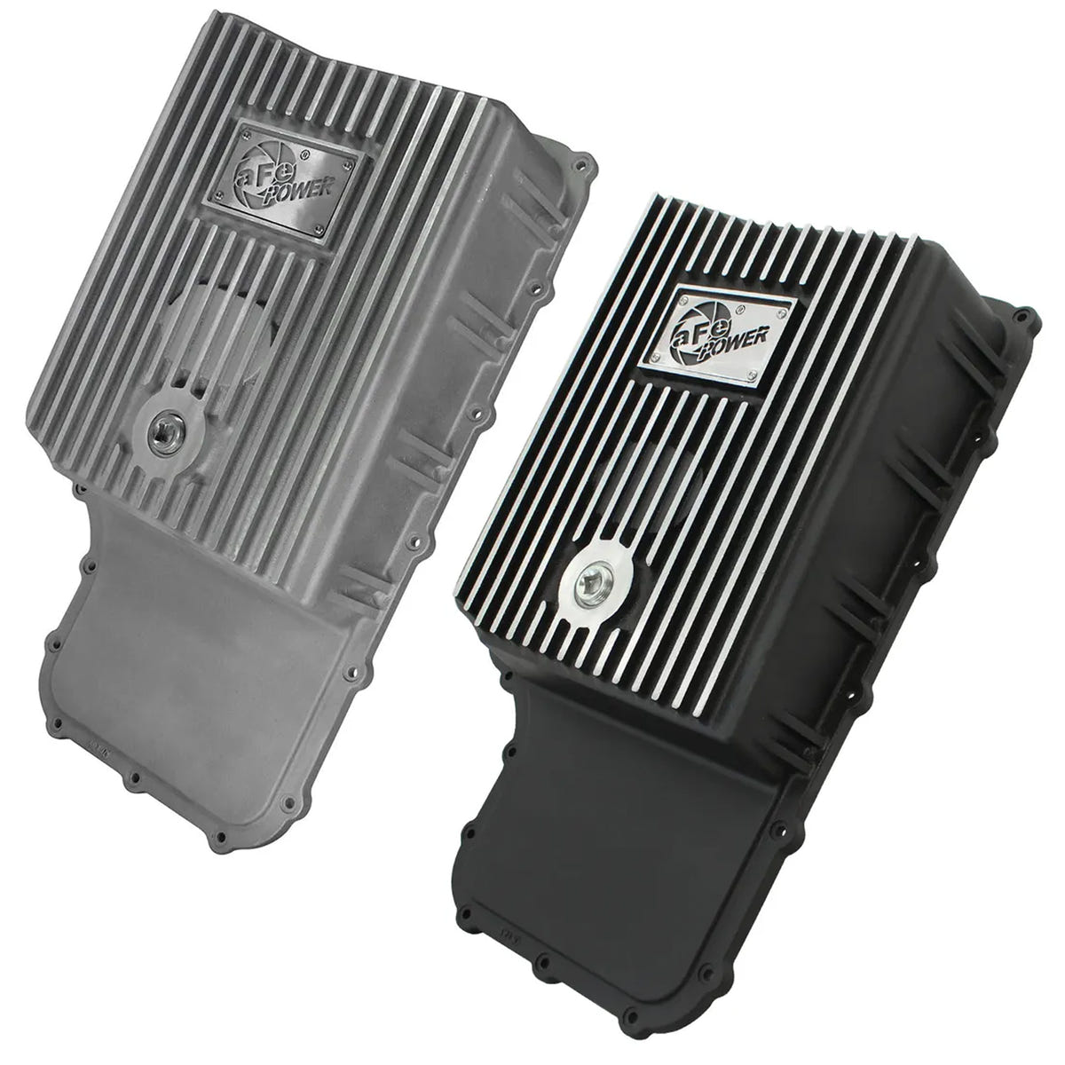 AFE POWER Street Series 6R140 Transmission Pan w and Machined Fins for 11-19 Ford F-250 and F-350