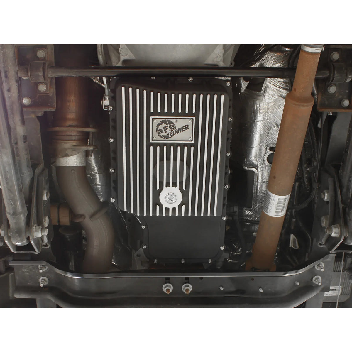 AFE POWER Street Series 6R140 Transmission Pan w and Machined Fins for 11-19 Ford F-250 and F-350
