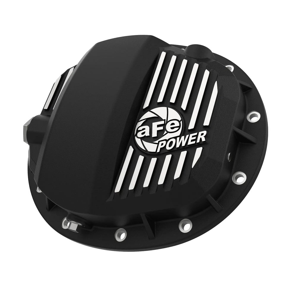 AFE POWER Pro Series Rear Differential Cover Black for 20-24 GM 3.0L 1500 Duramax