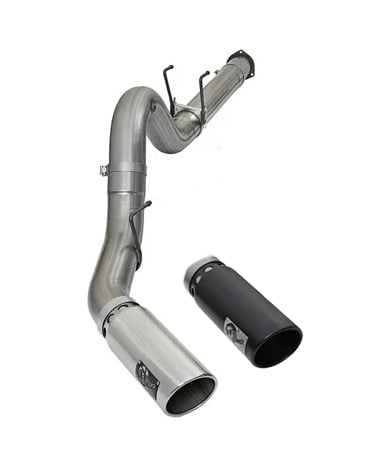 AFE Atlas 4" Aluminized DPF Back Exhaust Kit for 18-20 Ford F-150 3.0L Powerstroke