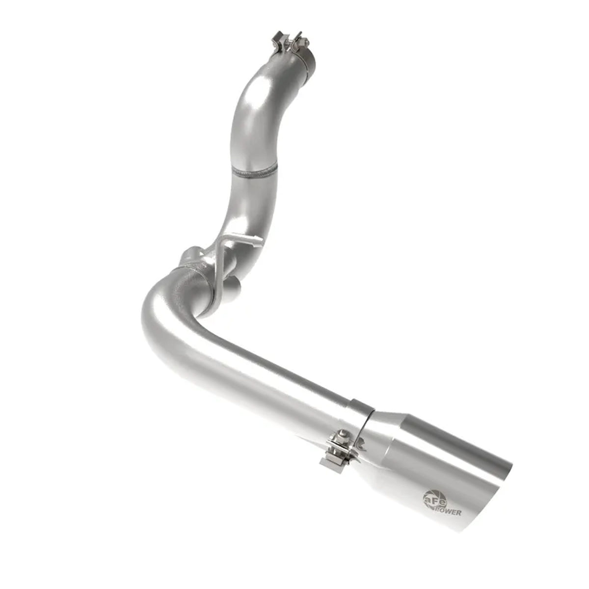 AFE Large Bore-HD 3" Stainless Steel DPF-Back Exhaust for 20-23 Jeep Wrangler JL 3.0L EcoDiesel