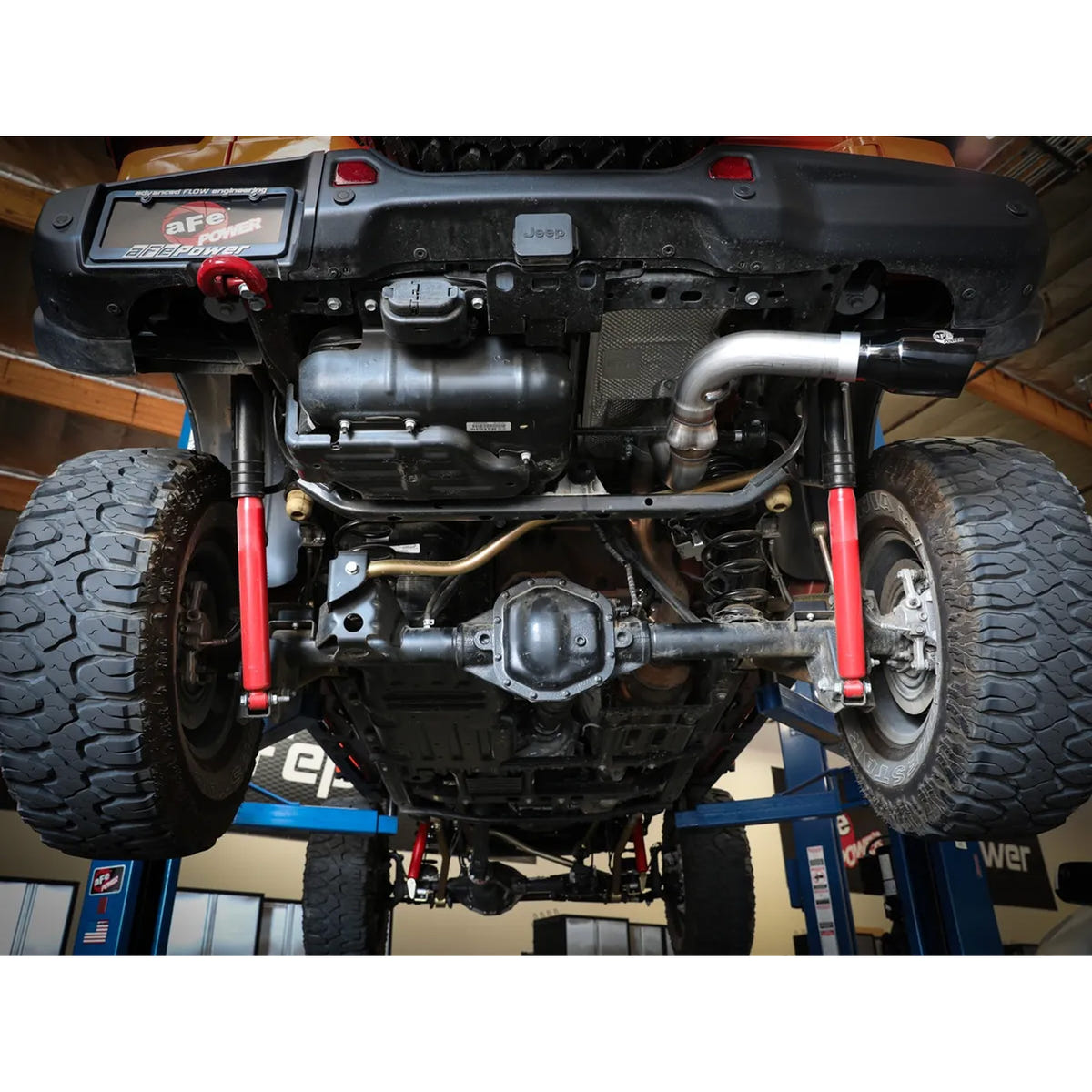 AFE Large Bore-HD 3" Stainless Steel DPF-Back Exhaust for 20-23 Jeep Wrangler JL 3.0L EcoDiesel