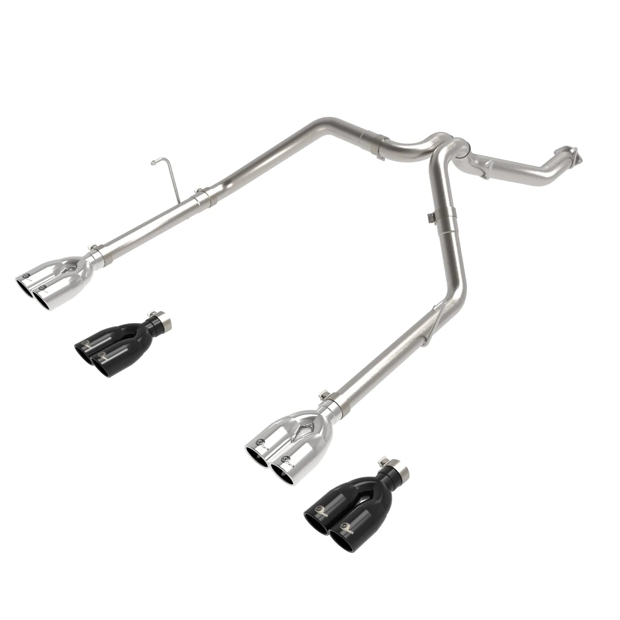 AFE Vulcan 3" to 2.5" Stainless Steel DPF-Back Exhaust for 21-23 Jeep Gladiator JT 3.0L EcoDiesel